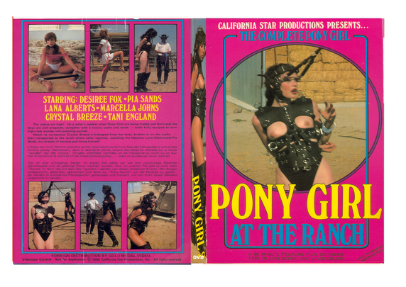 Pony Girl At the Ranch / пони девочка на ранчо (Barbara Behr, California Star Productions) [1986 г., Fetish, WEB-DL] (Pia Sands as Suzie, Lana Alberts as Kim, Crystal Breeze as Marilyn, Bunnie White as Mitzi, Desiree Fox as Denise, John Graham as Jay ]