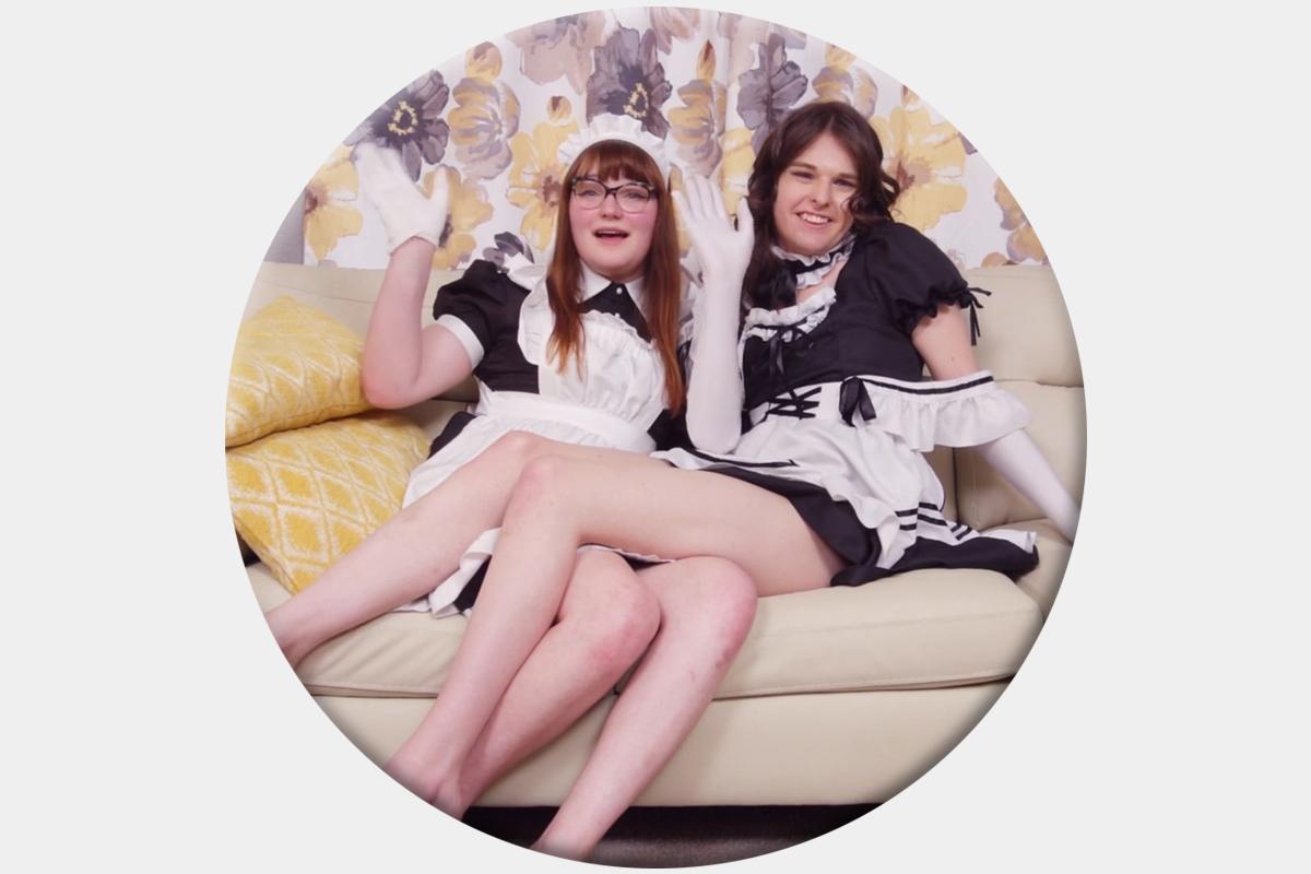 [TransRoommates.com] Annette Rae Love & Sammi Smith / Trans Maids Go Bareback On The Job (05 Dec, 2022) [2022 г., Shemale, Transsexual, Shemale on Shemale, Anal, Bareback, Blowjob, Cumshot, 1080p, SiteRip]