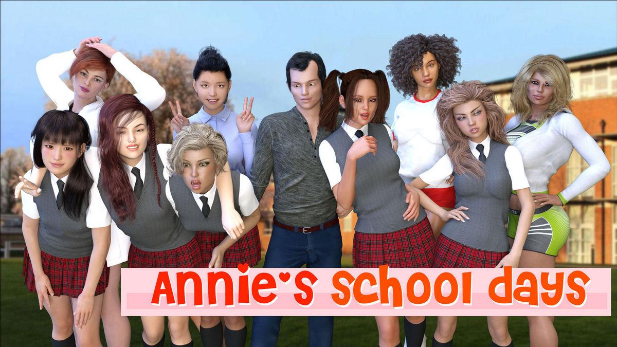Annie s School Days [InProgress, 0.7] (Mobum) [uncen] [2018, ADV, 3DCG, incest, straight, lesbian, bdsm] [rus+eng]