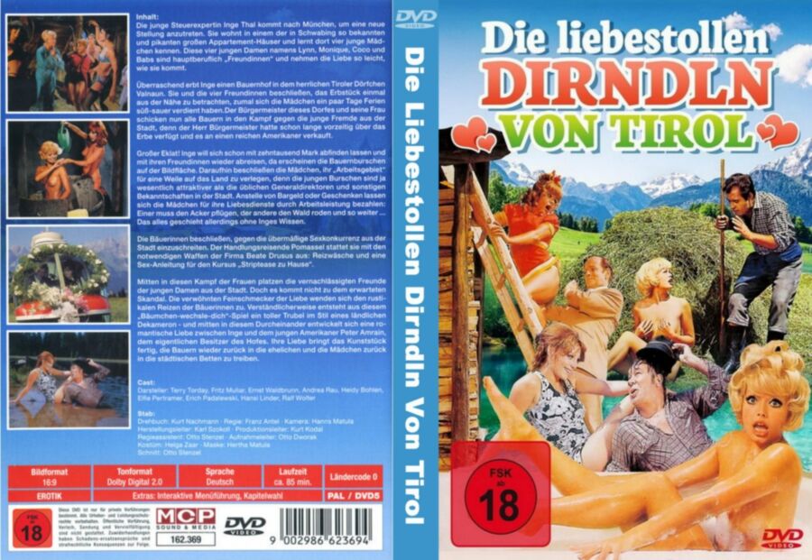 Liebe durch die Hintertür / Die liebestollen Dirndl von Tirol / Expensive-wonderful girls Tyrol (Franz Antel, Otto Stenzel) [1969 g., Comedy, Romance, DVD5] – Porn torrents download