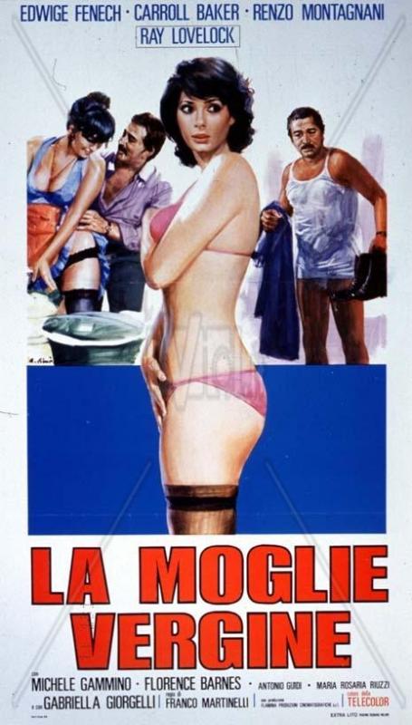 La moglie vergine / Девственница — жена (Marino Girolami, Fida Cinematografica) [1975 г., Comedy, DVD9] [rus] (Edwige Fenech ... Valentina Renzo Montagnani ... Uncle Federico Arrighini Carroll Baker ... Lucia (as Carrol Baker) Ray Lovelock ... Giovan ]