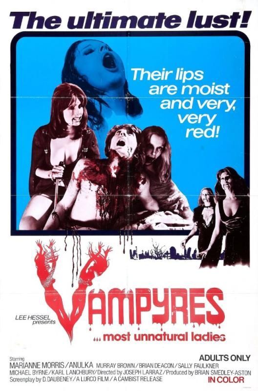 Vampyres / Vampires (José Ramón Larraz, Essay Films, Lurco Films) [1974, Horror, BDRip, 720p] [rus] – Porn torrents download