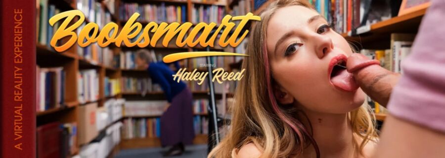[VRBangers.com] Haley Reed (Booksmart / 21.01.2020) [2020 g., Babe, Blonde, Blowjob, Cowgirl, Cum-shot, Natural Tits, Shaved Pussy, Tattoo, Virtual Reality, VR, 6K, 3072p] [Oculus Rift / Vive] – Porn torrents download