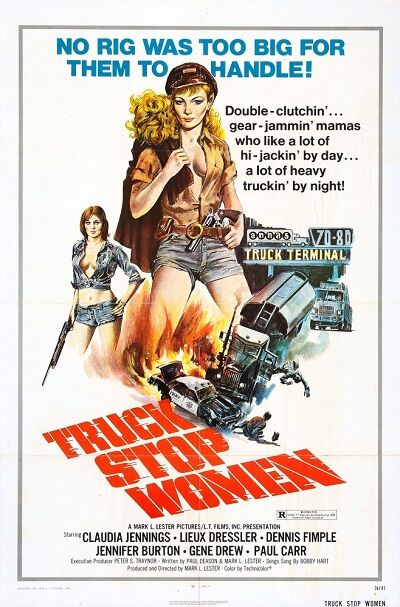 Truck Stop Women / Women stopping trucks (Mark L. Lester, L-T Films) [1974 g., Sexploitation, Thriller, Criminal, BDRip, 720p] (Claudia Jennings, Lieux Dressler, John Martino) – Porn torrents download