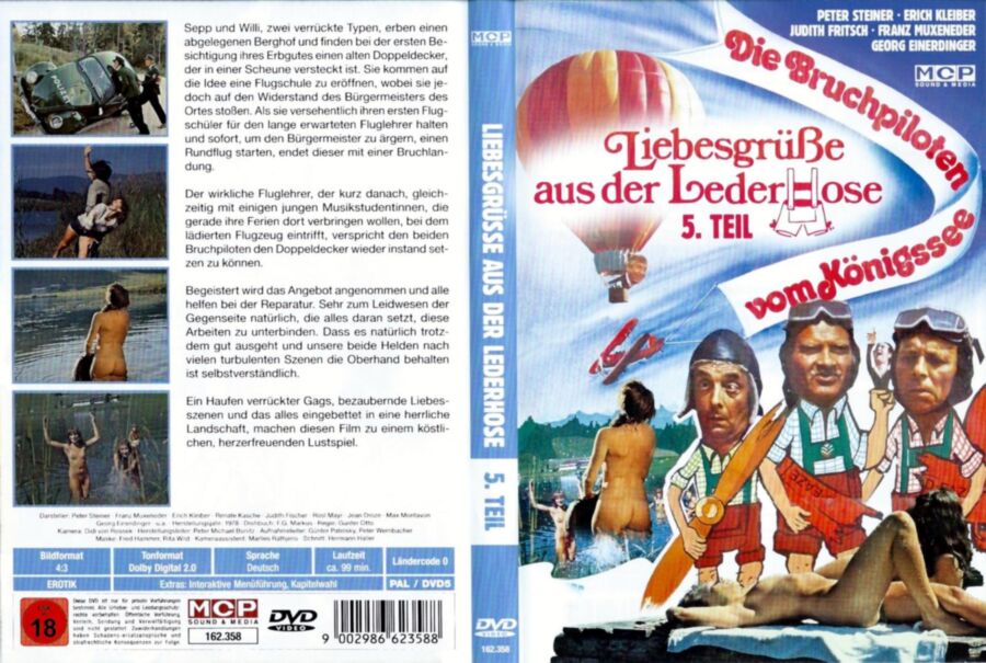 Liebesgrüße aus der Lederhose, 5. Teil: Die Bruchpiloten vom Königssee / Greetings from the leather pants, Part 5 (Gunter Otto) [1978, Comedy, DVD5] – Porn torrents download