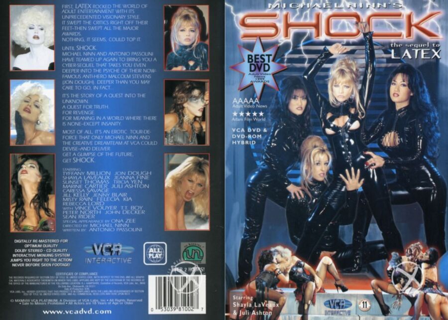 Shock: Latex 2 / Shock: Latex 2 (translation 2) (Michael Ninn, VCA) [1996 g., Feature, Classic, AVN Winner, Fantasy, Anal, DP, DVDRip] Shayla LaVeaux, Tiffany Million, Sunset Thomas, Jeanna Fine , Sharon Kane, Kia, Tricia Yen, Juli Ashton [rus] – Porn torrents download