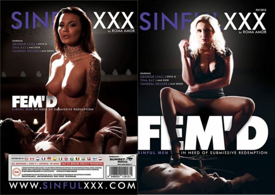 Fem’d / femdom (Sinful XXX) [2019, Big Boobs, Female Domination, Lingerie, Mature, WEB-DL, 1080p] (Split Scenes) (Georgie Lyall, Tina Kay, Vanessa Decker) – Porn torrents download
