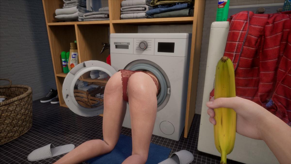[1.56 GB]Mom Got Stuck in the Washing Machine (Mad Mike Production) – Porn torrents download